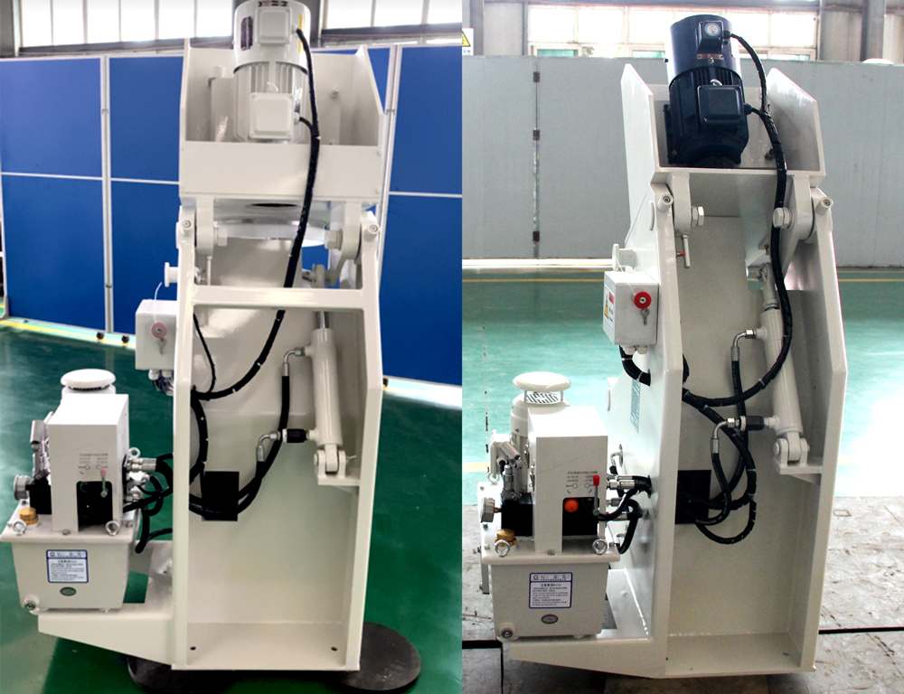 實驗室用造粒機(jī)傳動裝置示意圖
